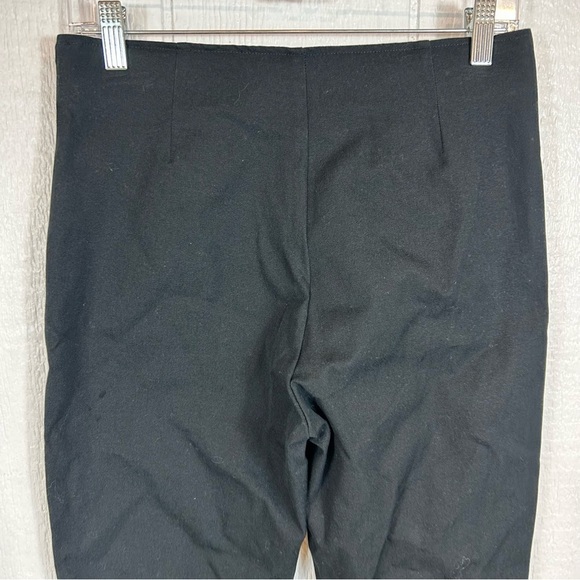 NEW Gap Black Pants Cropped Flare Wide Leg Size 8 - Picture 15 of 17